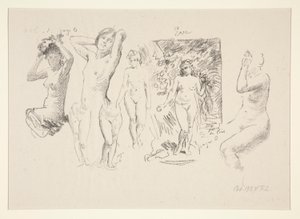 Sayfanın by Ignace Henri Jean Fantin-Latour