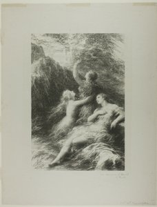 Tanrıların Alacakaranlığı Finali by Ignace Henri Jean Fantin Latour