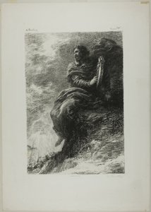 Harold: Dağlarda by Ignace Henri Jean Fantin Latour
