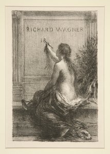 Ölümsüzlük? (Ölümsüzlük) by Ignace Henri Jean Fantin Latour