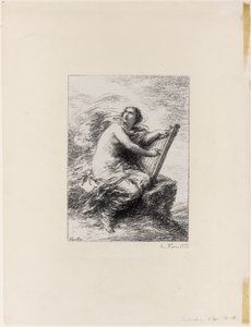 İlham, ilk plaka by Ignace Henri Jean Fantin-Latour