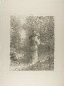 Aşk Şiirleri, ilk plaket by Ignace Henri Jean Fantin Latour