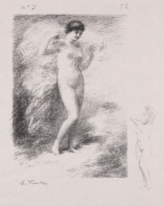 neere by Ignace Henri Jean Fantin Latour