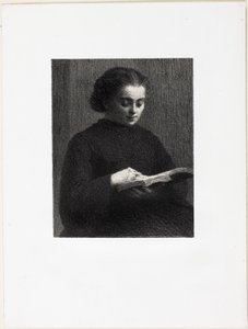 Okuma by Ignace Henri Jean Fantin Latour