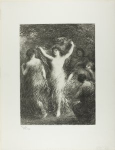 Dans by Ignace Henri Jean Fantin Latour