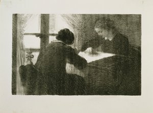 Nakışçılar, No. 2 by Ignace Henri Jean Fantin Latour