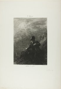 Akşam Yıldızı, ikinci plaka by Ignace Henri Jean Fantin-Latour