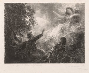 Alplerin Perisi by Ignace Henri Jean Fantin Latour