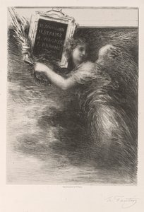Müzik Dehası by Ignace Henri Jean Fantin Latour