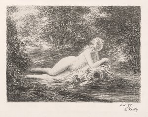 İlkbahar by Ignace Henri Jean Fantin Latour