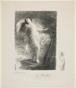 Genç Tarentine by Ignace Henri Jean Fantin Latour