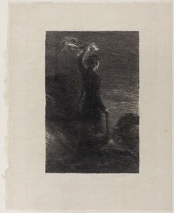Tristan ve Isolde, II. Perde: Gece Sinyali by Ignace Henri Jean Fantin Latour