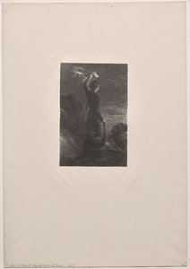 Tristan ve Isolde, II. Perde: Gece Sinyali by Ignace Henri Jean Fantin Latour