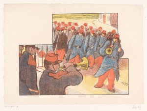 Askeri geçit töreni Théâtre Libre Performansları (dizi adı) Les Programs du Théâtre Libre (dizi adı) by Henri Gabriel Ibels