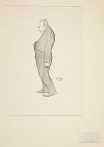 ayakta adam by Henri Gabriel Ibels