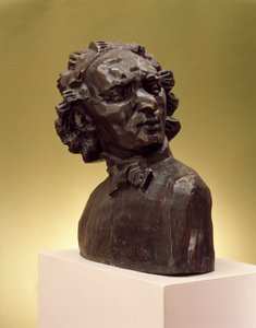 Alfred Wolmark by Henri Gaudier-Brzeska