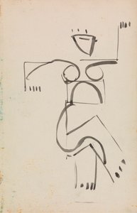 Dans Eden Figür by Henri Gaudier Brzeska