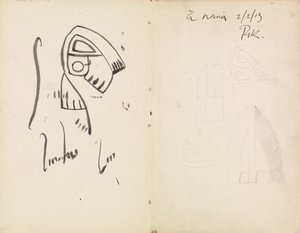 Beş Heykel Çalışması by Henri Gaudier Brzeska