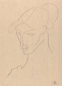 Bir Kadının Portresi by Henri Gaudier Brzeska