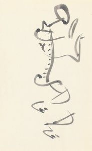 "Kırmızı Taş Dansçısı" Çalışması, 1914