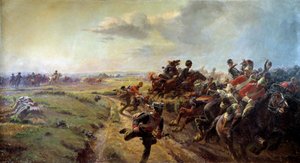 Waterloo Arifesi (16 Haziran) by Henri Georges Jacques Chartier