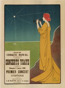 Konserler Ysaÿe, 1895 by Henri Georges Meunier