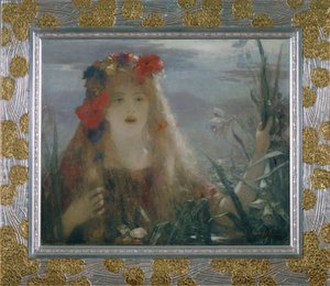 Ophelia (tuval üzerine resim)