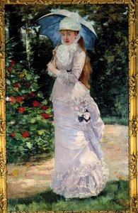 Nana için bir model olarak hizmet eden fahişe Madam Valtesse de la Bigne