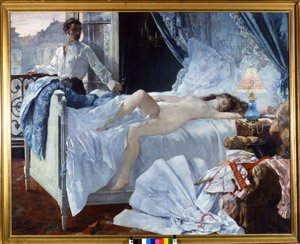 Rolla. Henri Gervex'in (1852 - 1929) tablosu. 1878. Bordeaux Güzel Sanatlar Müzesi.