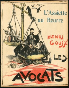 “” “L’Assiette au Beurre””” Kapağı, Renklerle Hiciv
