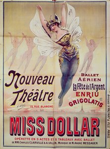 Nouveau Theatre, rue Blanche, Paris, 1893