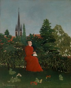Manzaradaki Kadın, 1899 dolayları by Henri J.F. 1844 1910 Rousseau