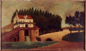 Değirmen, c.1896 by Henri J.F. Rousseau