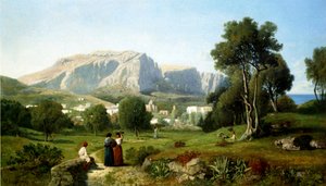 kapri by Henri Joseph Harpignies