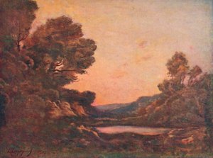 Gün batımı, 1907 by Henri Joseph Harpignies