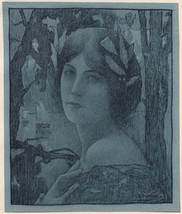 Tatlı Gece, 1899. by Henri Jules Guinier