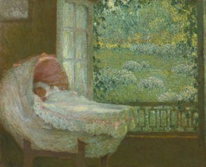 Beşik, 1905 by Henri Le Sidaner