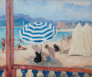 Bastonlar, Mavi Şemsiye ve Çadırlar; Bastonlar, Mavi Şemsiye ve Çadırlar, by Henri Lebasque
