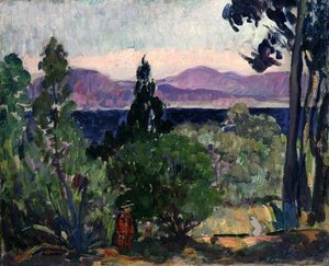 Midi Manzarası (tuval üzerine yağlı boya) by Henri Lebasque