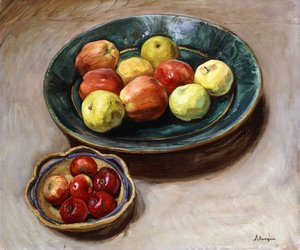 Elma ile Natürmort; Doğa Morte aux Pommes, c.1926 by Henri Lebasque