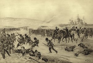 Battle of Alma, 1854 (gravure)