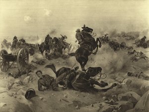 Battle of Colenso, 1899 (gravure)