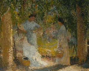 Bahçede Üç Kadın; Bahçedeki Üç Kadın, 1905-1915