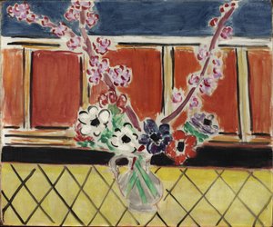 Anemonlar ve Şeftali Çiçekleri by Henri Matisse