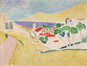 Collioure, c.1906-11 (tuval üzerine yağlıboya) by Henri Matisse