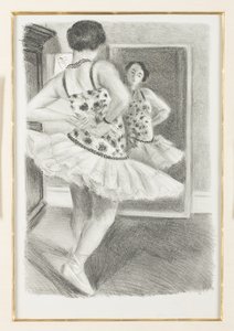 Aynada Yansıyan Dansçı by Henri Matisse