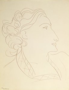 Kadın Profili (L.N. Delektorskaya