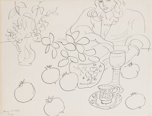 İç Sahne by Henri Matisse