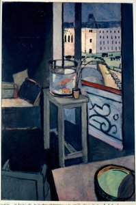 İç mekan, Japon balığı kasesi by Henri Matisse