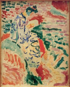Kıyıdaki Japon kadın by Henri Matisse